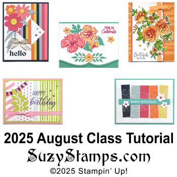 2025 August Class Tutorial