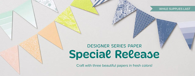 Designer Series Paper Special Release