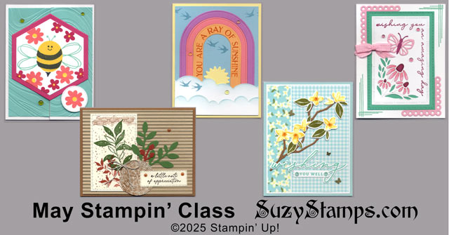 2025 May Stampin' Class