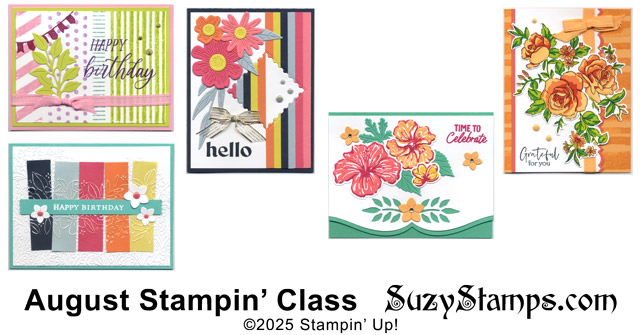 2025 August Stampin' Class