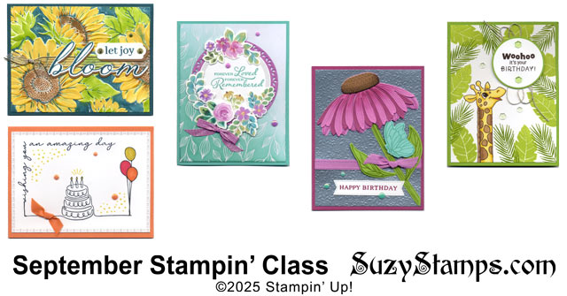 2025 September Stampin' Class