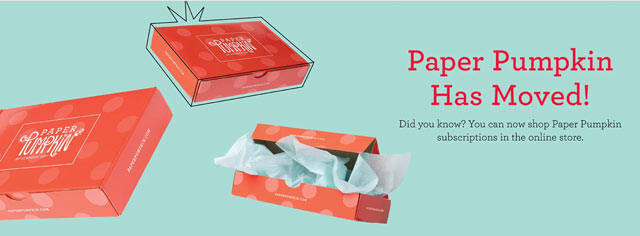 Paper Pumpkin Has Moved